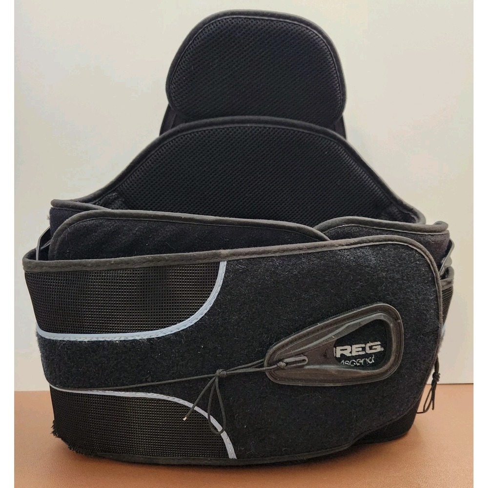 Breg Ascend LSO 637/650 Back Brace Lumbar Black Adjustable EUC